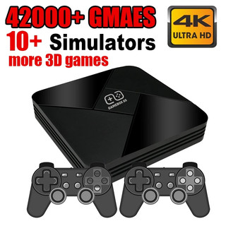 Máy chơi game 40000 game g5 s905l wifi 4k hd tv box 128g cho ps1 n64 psp gba và phụ kiện