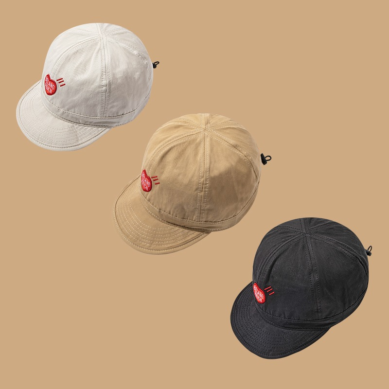 Mũ Bóng Chày Mỏng Vành Ngắn Mềm Mại Thoáng Khí Phong Cách Nhật Bản Thời Trang Cho Nam Và Nữ