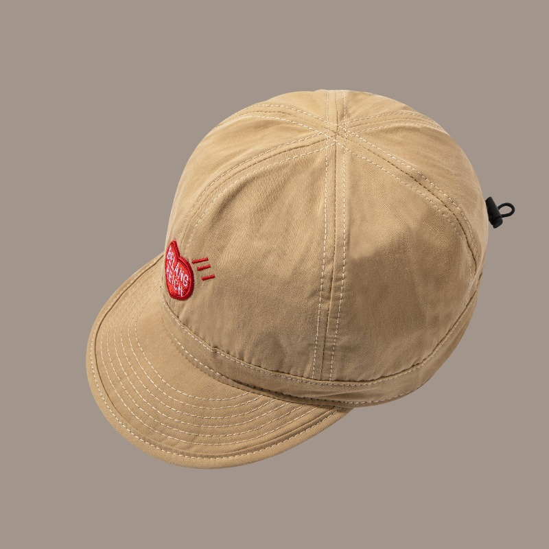 Mũ Bóng Chày Mỏng Vành Ngắn Mềm Mại Thoáng Khí Phong Cách Nhật Bản Thời Trang Cho Nam Và Nữ