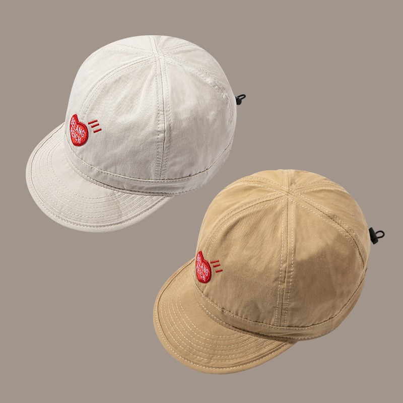 Mũ Bóng Chày Mỏng Vành Ngắn Mềm Mại Thoáng Khí Phong Cách Nhật Bản Thời Trang Cho Nam Và Nữ