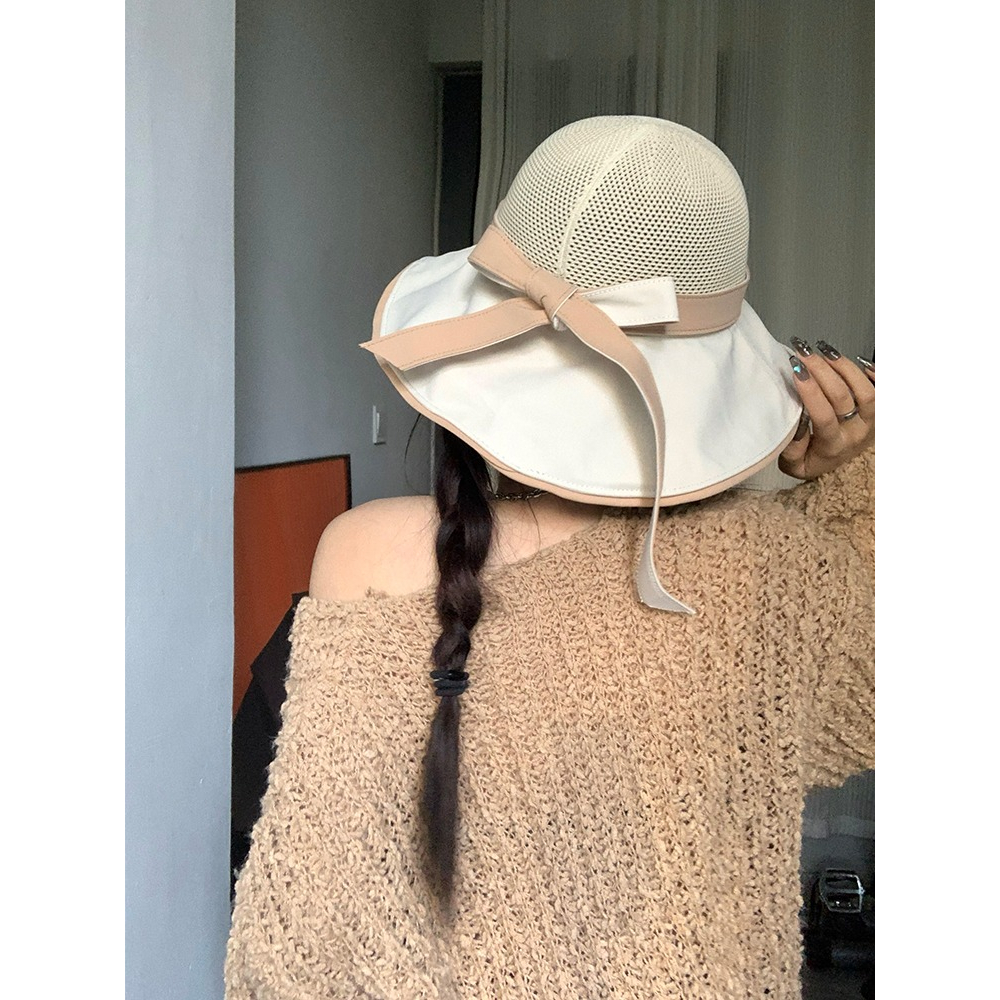 Nón Tai Bèo Rộng Vành Che Nắng Thiết Kế Mới Thời Trang Mùa Hè 2023 Dành Cho Nữ