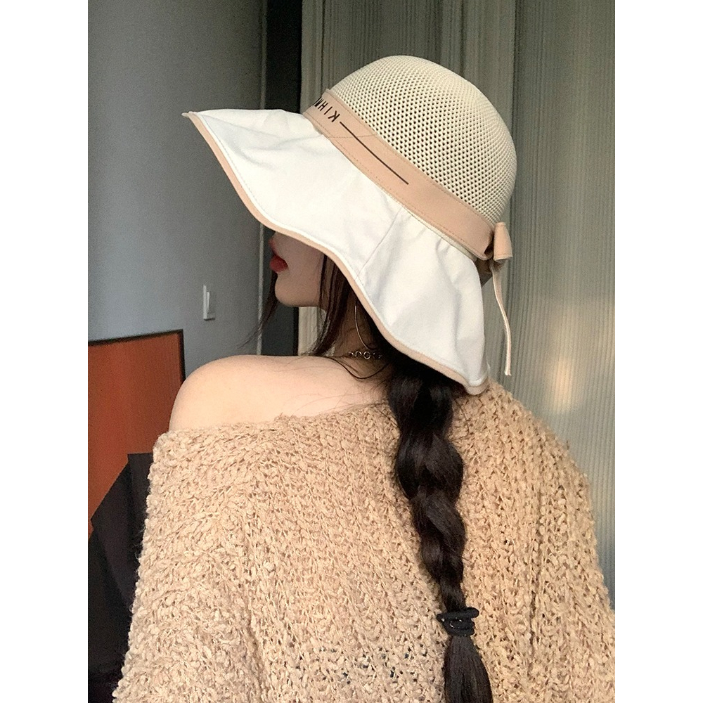 Nón Tai Bèo Rộng Vành Che Nắng Thiết Kế Mới Thời Trang Mùa Hè 2023 Dành Cho Nữ