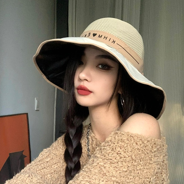 Nón Tai Bèo Rộng Vành Che Nắng Thiết Kế Mới Thời Trang Mùa Hè 2023 Dành Cho Nữ