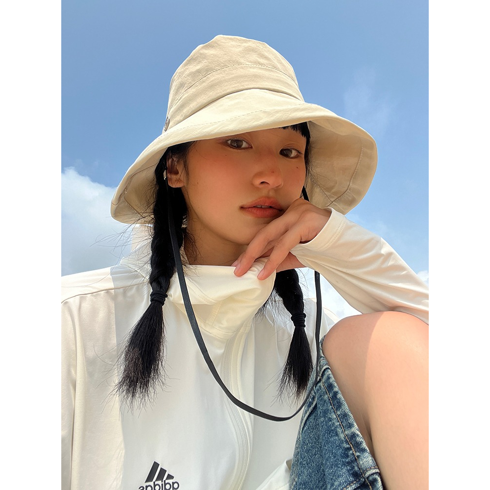 Nón Tai Bèo Vành Rộng Mỏng Nhẹ Chống Nắng Nhanh Khô Thời Trang Mùa Hè Phong Cách Hàn Quốc Cho Nữ