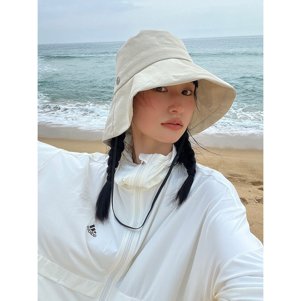 Nón Tai Bèo Vành Rộng Mỏng Nhẹ Chống Nắng Nhanh Khô Thời Trang Mùa Hè Phong Cách Hàn Quốc Cho Nữ