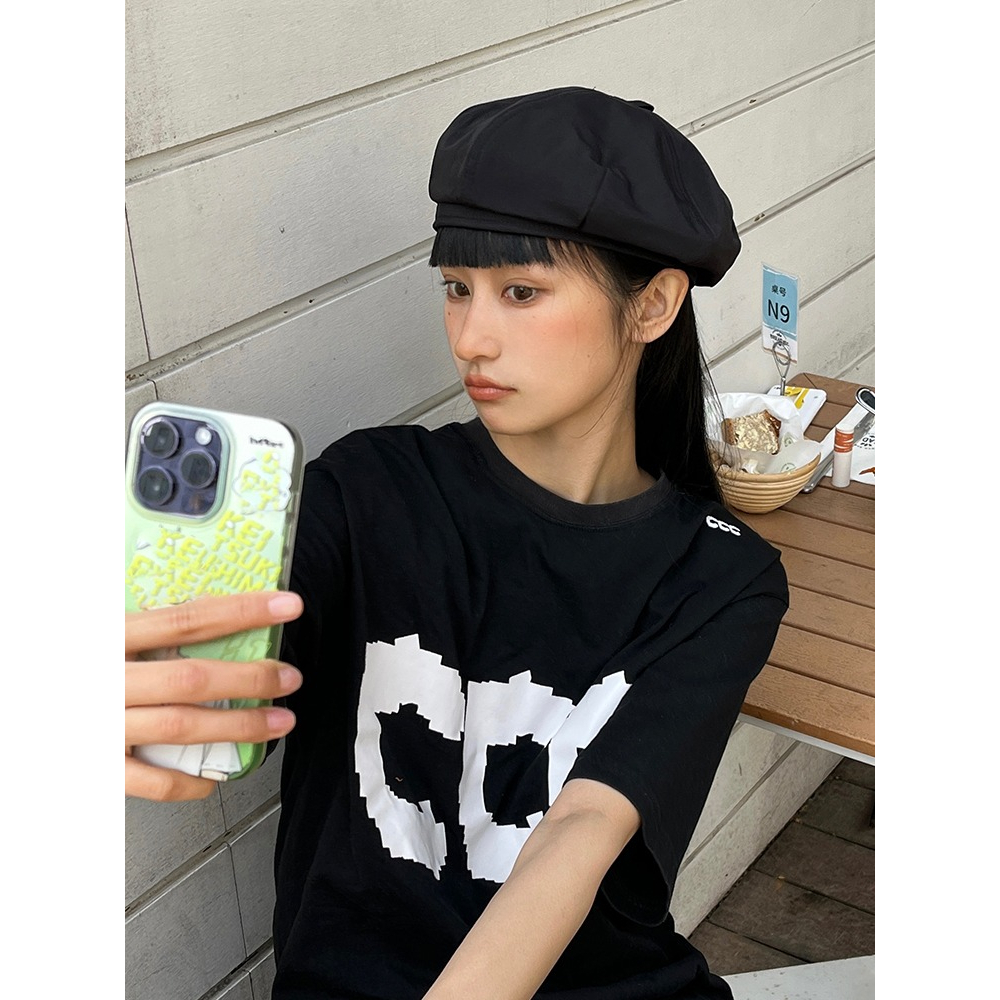 Mũ Beret Mỏng Thoáng Khí Thời Trang Xuân Thu Phong Cách Nhật Bản