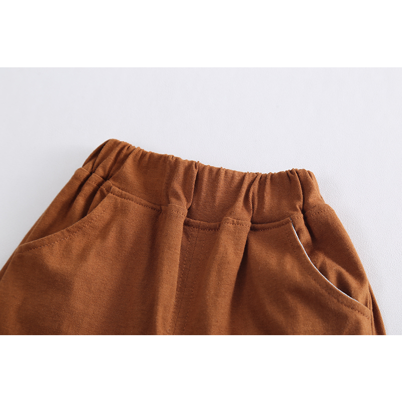 Set Áo Thun Ba Lỗ + Quần Short Cotton Hình Gấu Thời Trang Mùa Hè Kiểu Mới Cho Bé 80-120cm