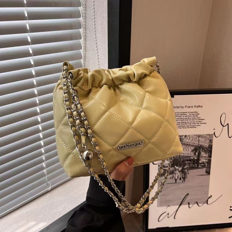 Túi Xách Da Họa Tiết Hình Thoi Thời Trang Mùa Hè Dành Cho Nữ