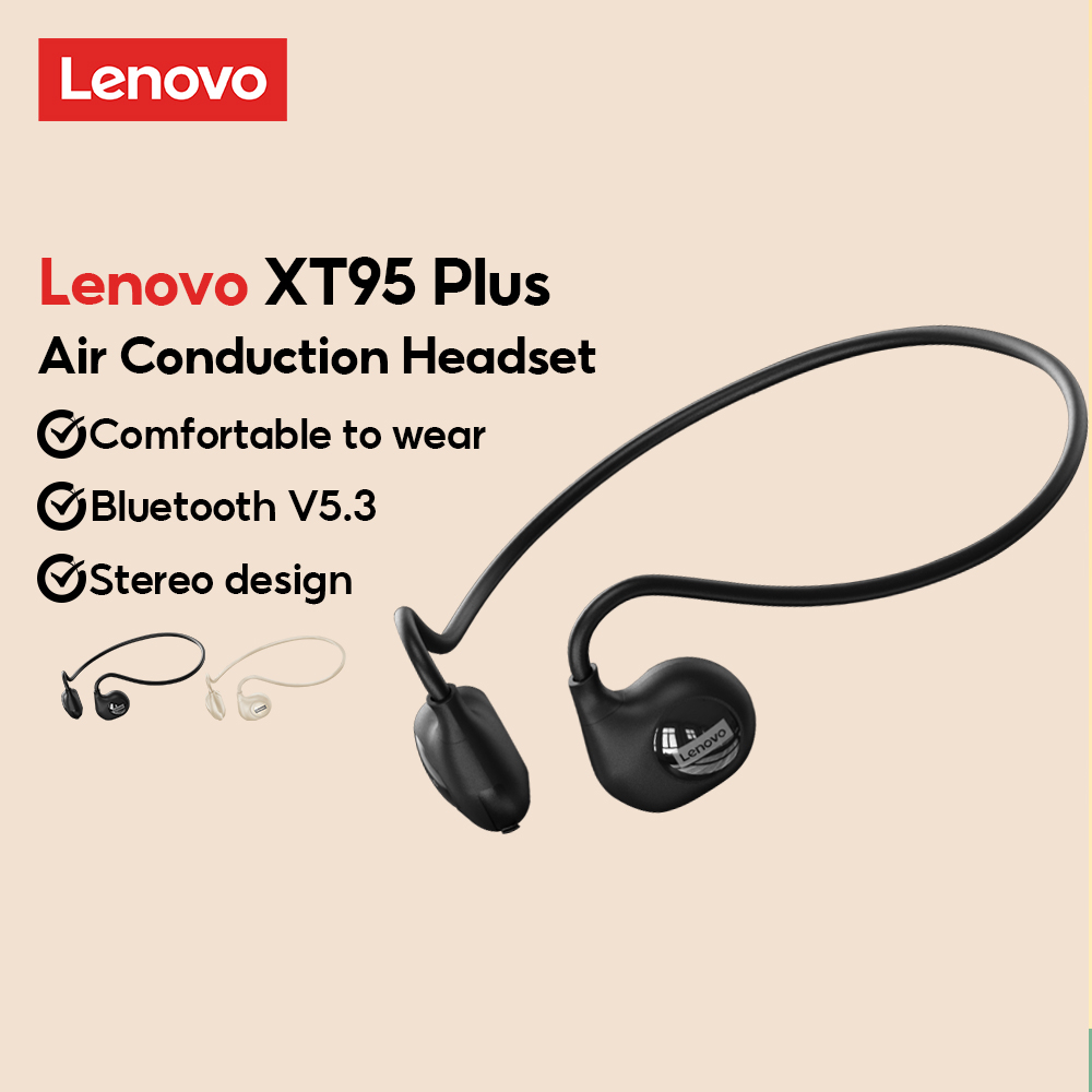 Tai Nghe Bluetooth Không Dây Lenovo XT95 Plus Chống Thấm Nước Và Mồ Hôi