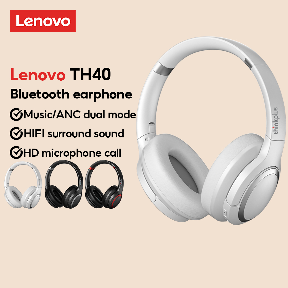 Tai nghe bluetooth LENOVO TH40 có micro giảm tiếng ồn thông minh chất lượng cao