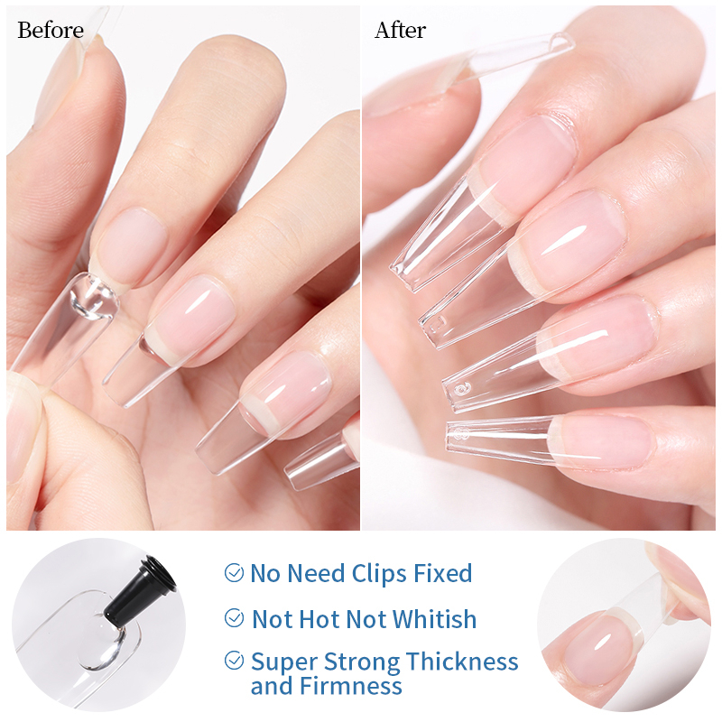 Lọ Gel UV Mềm Trong Suốt Nối Dài Móng Tay 5g 10g