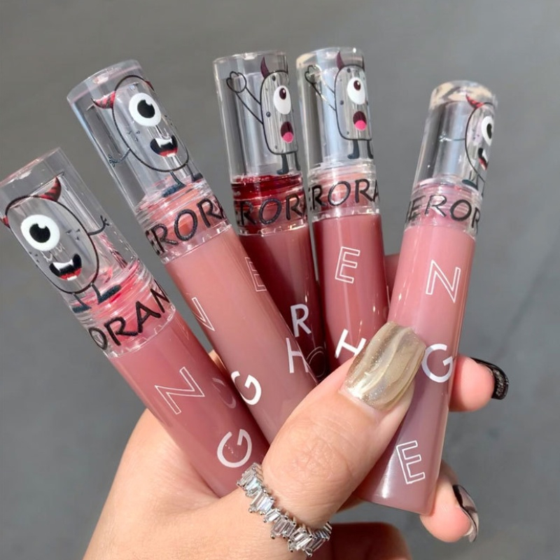 [Hàng Mới Về]Son Bóng Herorange Màu Mới Water Mist Matte Lip Glaze Nội Địa Trung