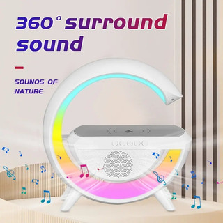 Avashop66 loa chữ g bluetooth kèm sạc không dây, 256 màu led rgb trang trí siêu đẹp