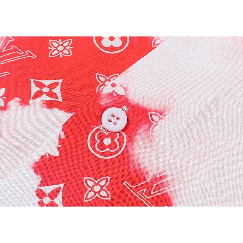 Áo Thun Tay Ngắn Chất Liệu cotton In Họa Tiết Louis V Thời Trang Mùa Hè Cho Nam Và Nữ