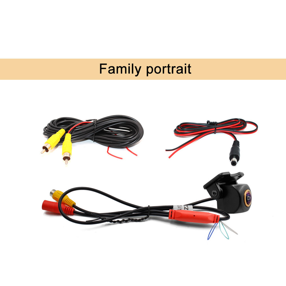 Smartour AHD 1080P 180 Độ Mắt Cá Có Thể Điều Chỉnh Phía Trước Ô Tô Ngược Dự Phòng Camera Quan Sát Phía Sau Cho Xe Android DVD AHD Màn Hình