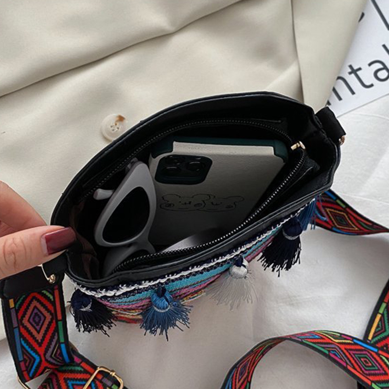 Túi Xách Da pu Phong Cách Dân Tộc Thời Trang Cho Nữ