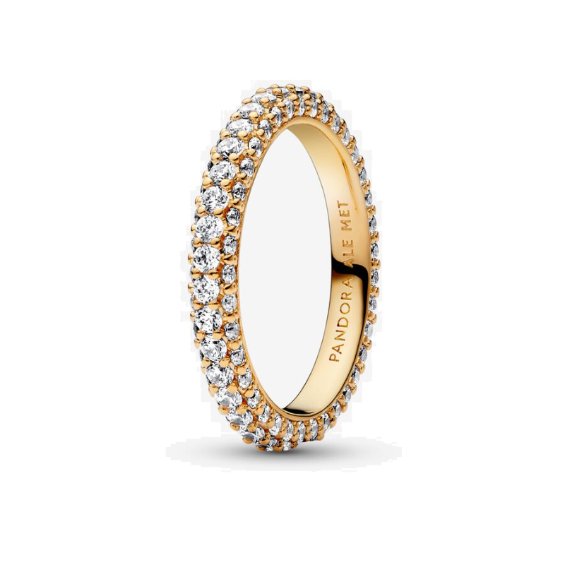 Nhẫn Mạ Bạc 925 Đính Đá Zircon Sang Trọng Cho Cặp Đôi