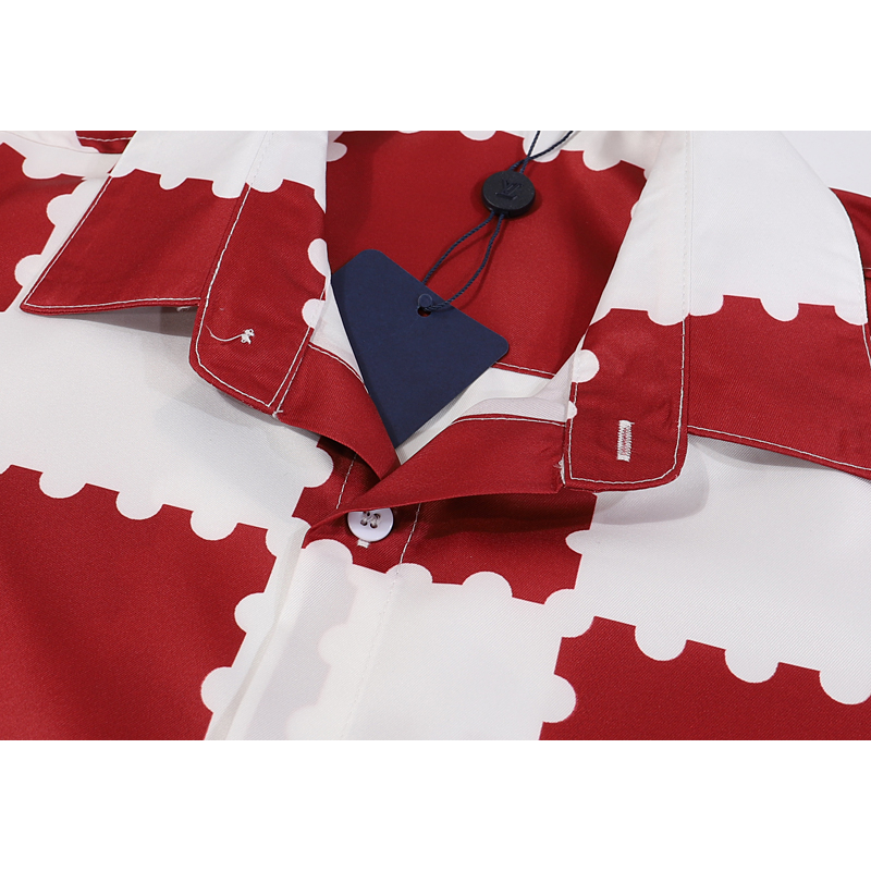 Áo Thun Tay Ngắn Chất Liệu cotton In Họa Tiết Louis V Thời Trang Mùa Hè Cho Nam Và Nữ