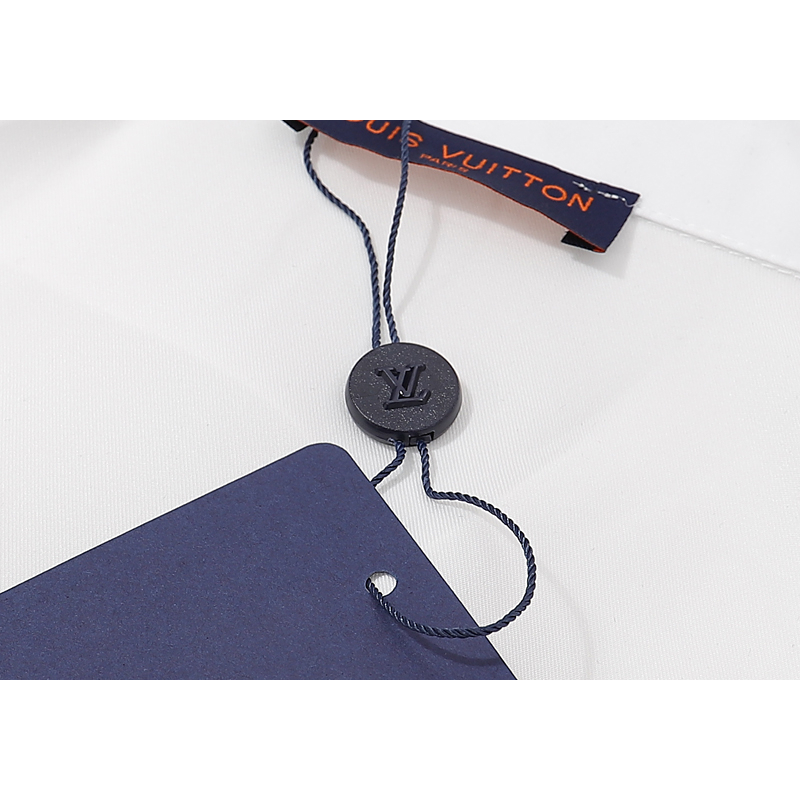 Áo Thun Tay Ngắn Chất Liệu cotton In Họa Tiết Louis V Thời Trang Mùa Hè Cho Nam Và Nữ