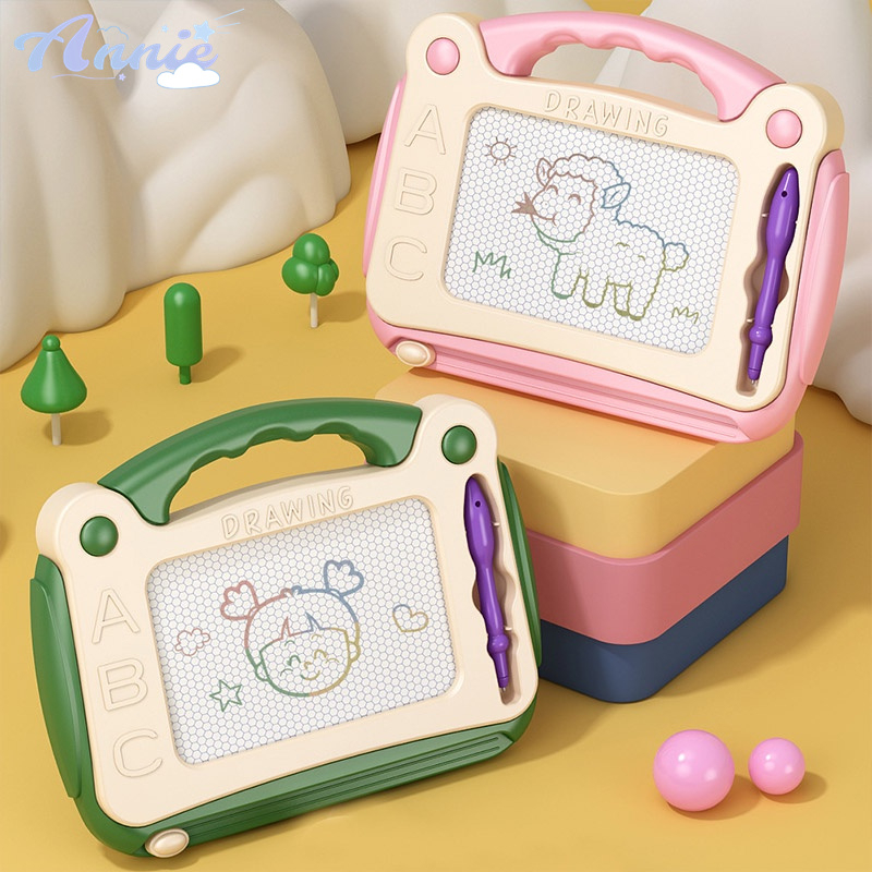 Annie Bảng Vẽ Xóa Nam Châm Nhiều Màu Sắc Cho Bé