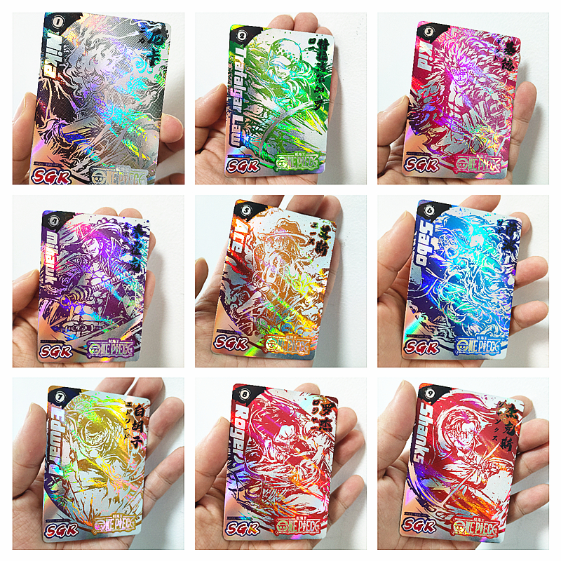 Bộ Sưu Tập Thẻ Bài Hình Nhân Vật Anime One Piece Inkwork SGR Rank Sáng Bóng