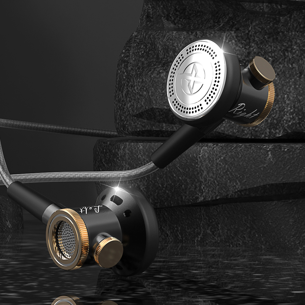 Tai Nghe Nhét Tai Newmsur D08 Âm Thanh Sống Động Jack Cắm 3.5mm Cao Cấp