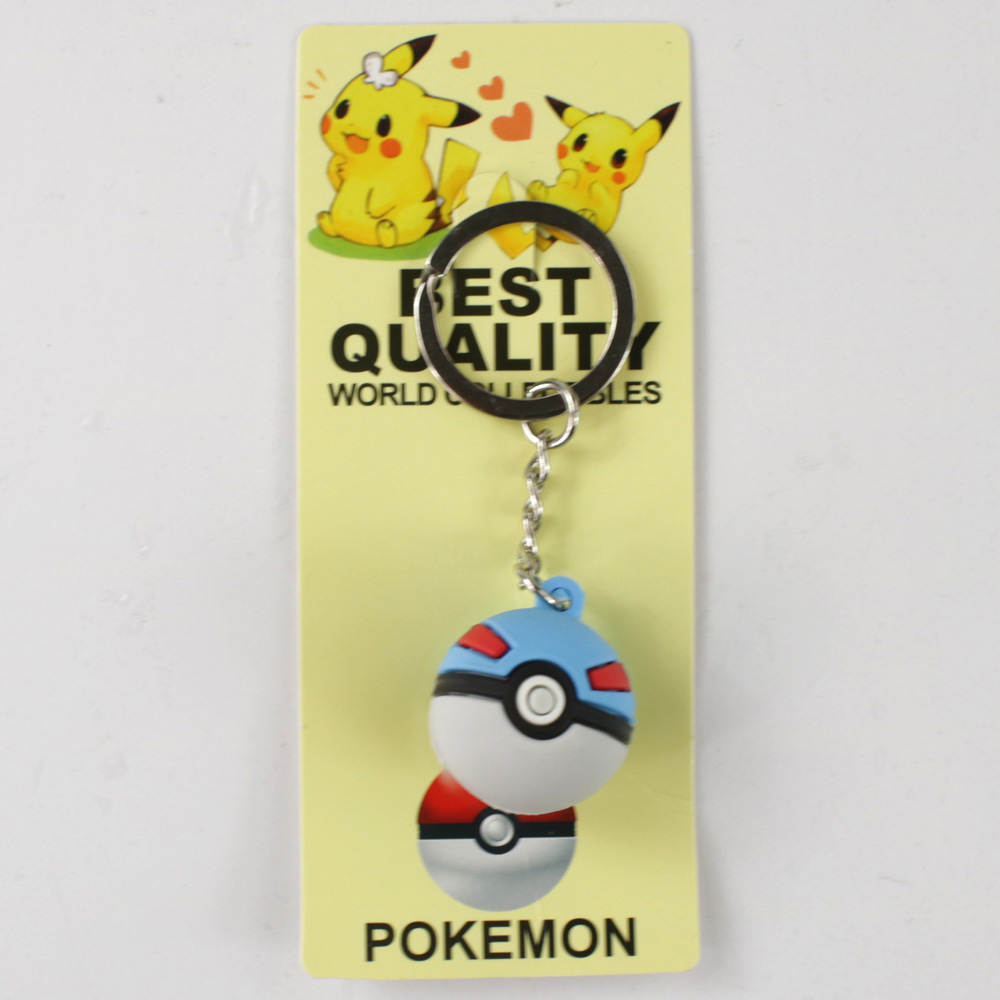 Móc Khóa Quả Cầu Pokemon 3-4cm Dễ Thương