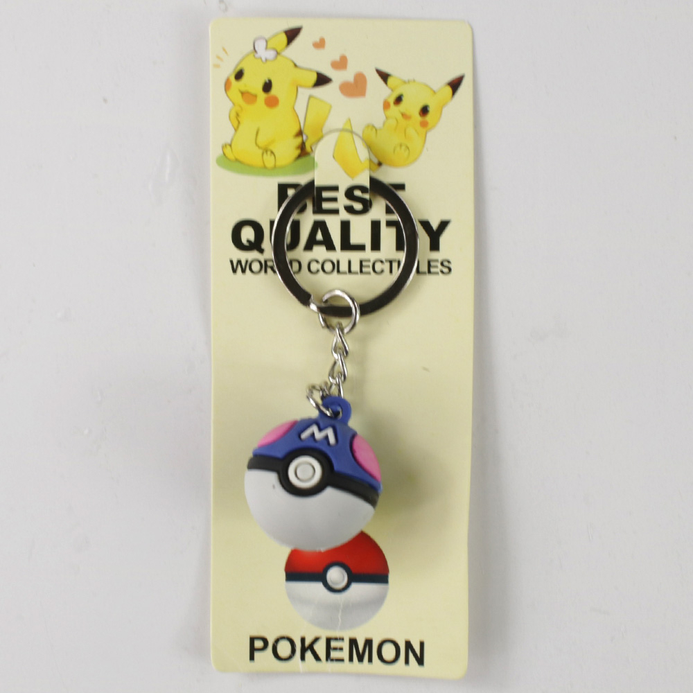 Móc Khóa Quả Cầu Pokemon 3-4cm Dễ Thương