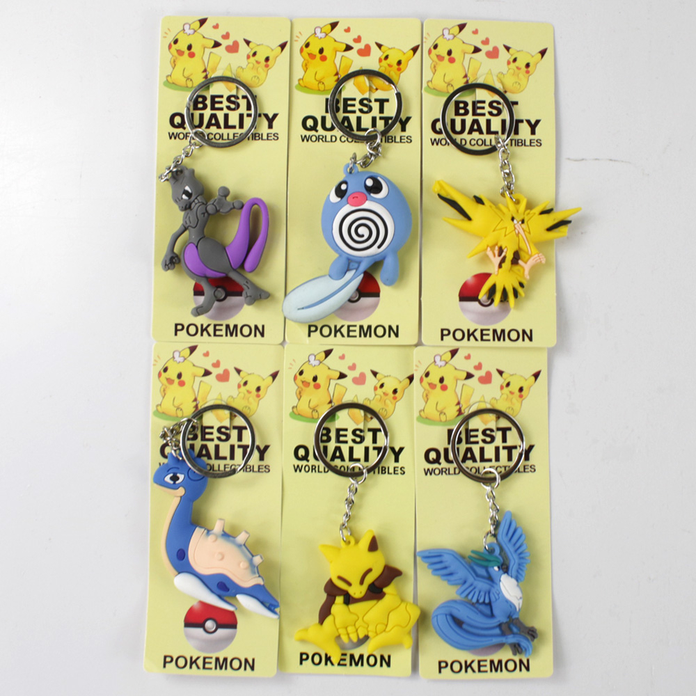 Móc Khóa Gắn Mô Hình Nhân Vật Hoạt Hình Pokemon 23 Kiểu