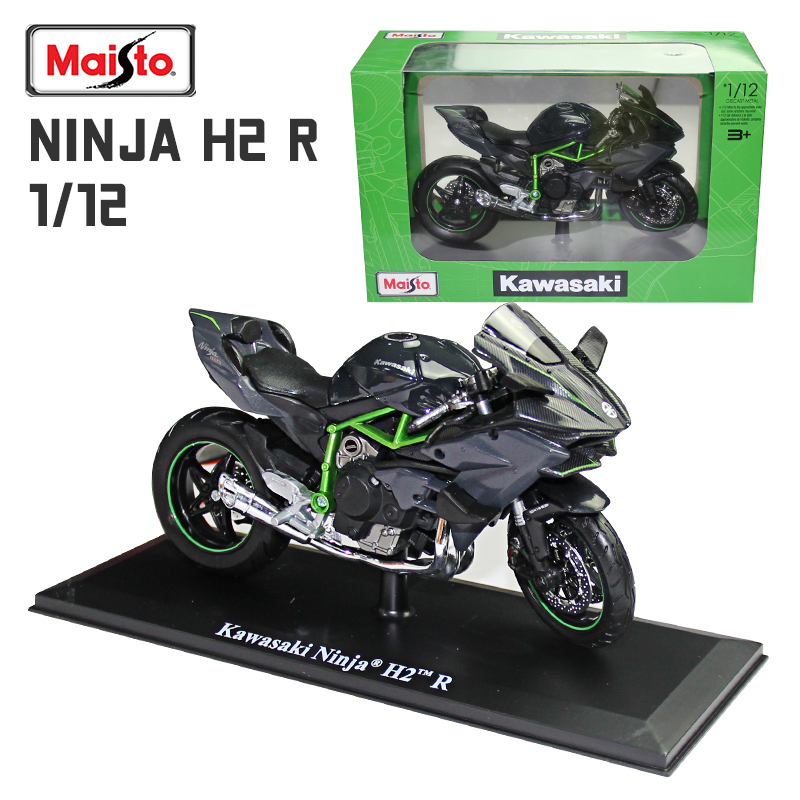 Maisto Mô Hình Xe Mô Tô kawasaki ninja h2r Tỉ Lệ 1: 12 Xe mô hình siêu xe 1:18