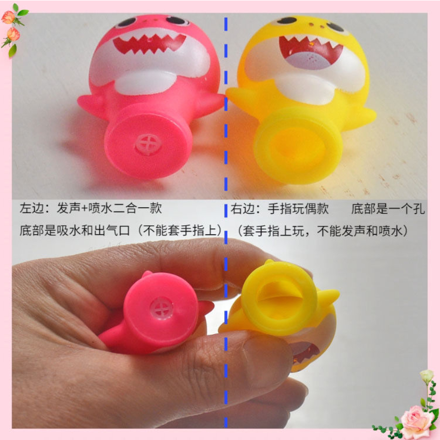 Đồ chơi con rối ngón tay hình cá mập