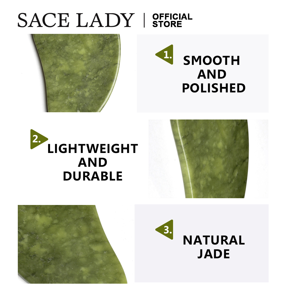 Miếng Đá Guasha Mát Xa Mặt SACE LADY 33g