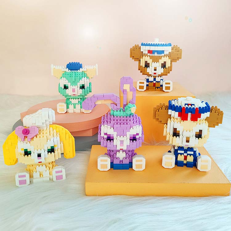 Domibro Lego Mini MÔ HÌNH LẮP RÁP MINI 3D HOẠT HÌNH DÀNH CHO BÉ - ĐỒ CHƠI XÉP HÌNH ĐÁNG YÊU