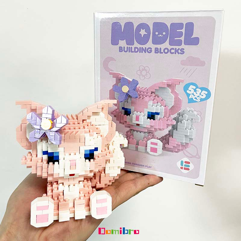 Domibro Lego Mini MÔ HÌNH LẮP RÁP MINI 3D HOẠT HÌNH DÀNH CHO BÉ - ĐỒ CHƠI XÉP HÌNH ĐÁNG YÊU