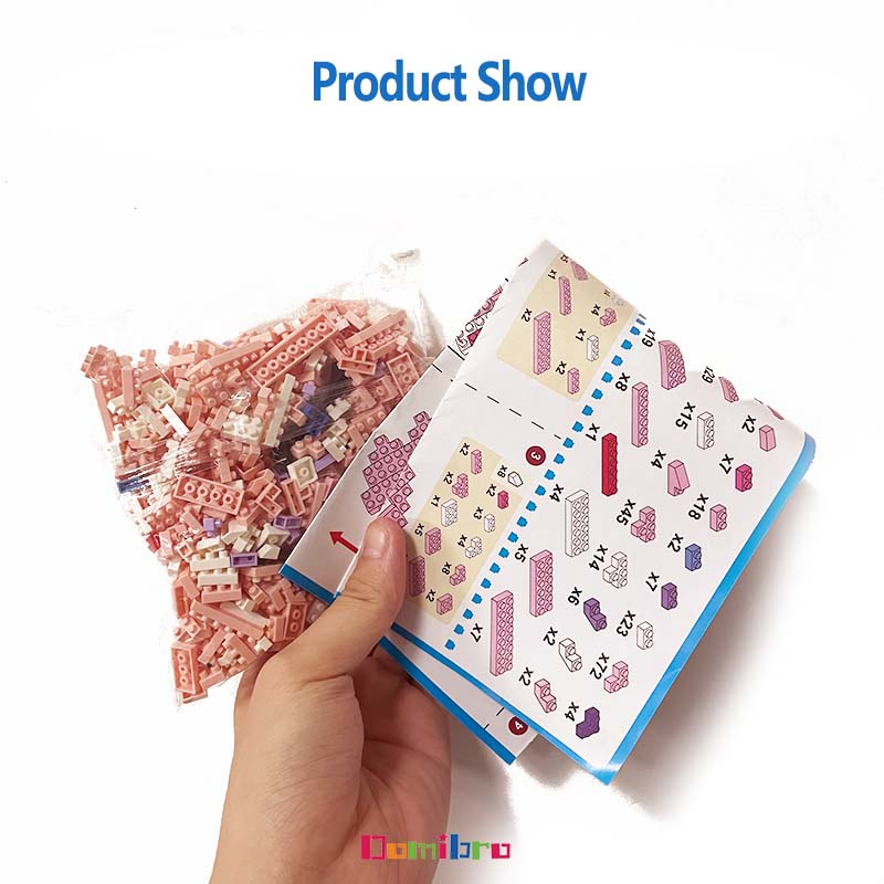 Domibro Lego Mini MÔ HÌNH LẮP RÁP MINI 3D HOẠT HÌNH DÀNH CHO BÉ - ĐỒ CHƠI XÉP HÌNH ĐÁNG YÊU