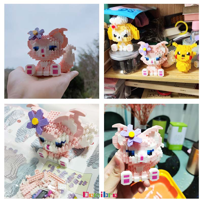 Domibro Lego Mini MÔ HÌNH LẮP RÁP MINI 3D HOẠT HÌNH DÀNH CHO BÉ - ĐỒ CHƠI XÉP HÌNH ĐÁNG YÊU
