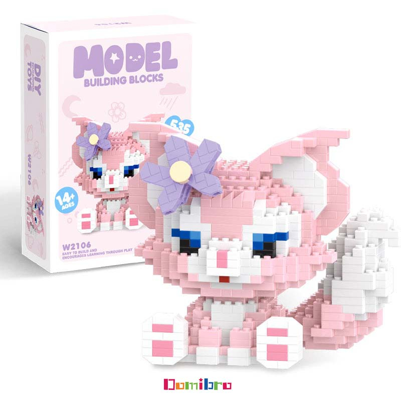 Domibro Lego Mini MÔ HÌNH LẮP RÁP MINI 3D HOẠT HÌNH DÀNH CHO BÉ - ĐỒ CHƠI XÉP HÌNH ĐÁNG YÊU