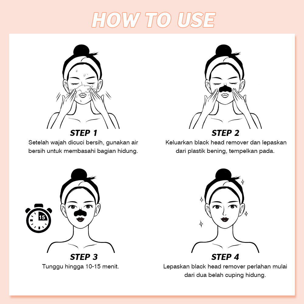 10 Mặt nạ than tre SANIYE BH002 0.75g lột mụn đầu đen