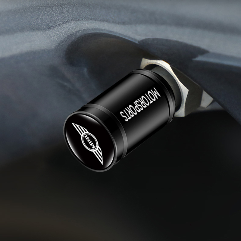 Set 4 Nắp Van Bánh Xe Hơi Mini Cooper One S R50 R53 R56 R60 F55 F56 R57