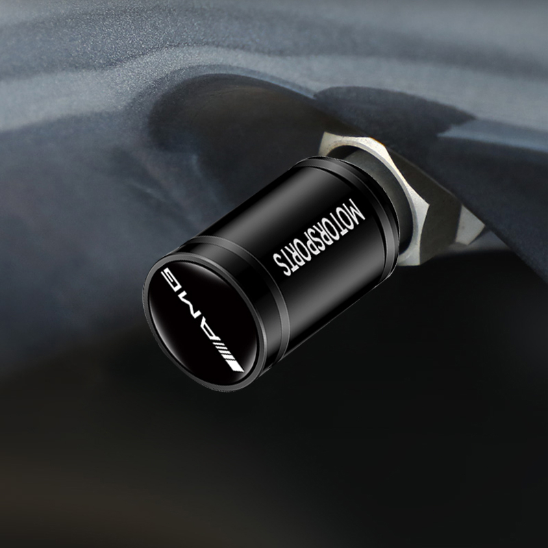 Bộ 4 Nắp Van Bánh Xe Hơi Thể Thao Bằng Nhôm Chống Rò Rỉ Cho Mercedes Benz AMG GLC GLE CLA GLA W205 W211 W213