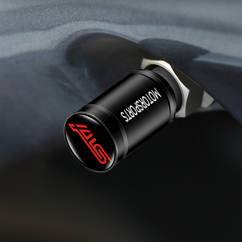 Bộ 4 Nắp Van Khí Bằng Kim Loại Chống Rò Rỉ Cho Xe Hơi Subaru XV STI WRX Stimal X 4 Cái