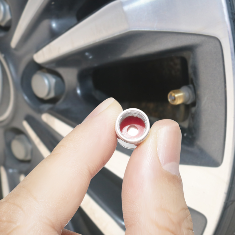 Set 4 Nắp Đậy Chống Bụi Bằng Nhôm Cho Bánh Xe Hơi Thể Thao Dacia Logan 2 Mcv Sandero Stepway Lodgy