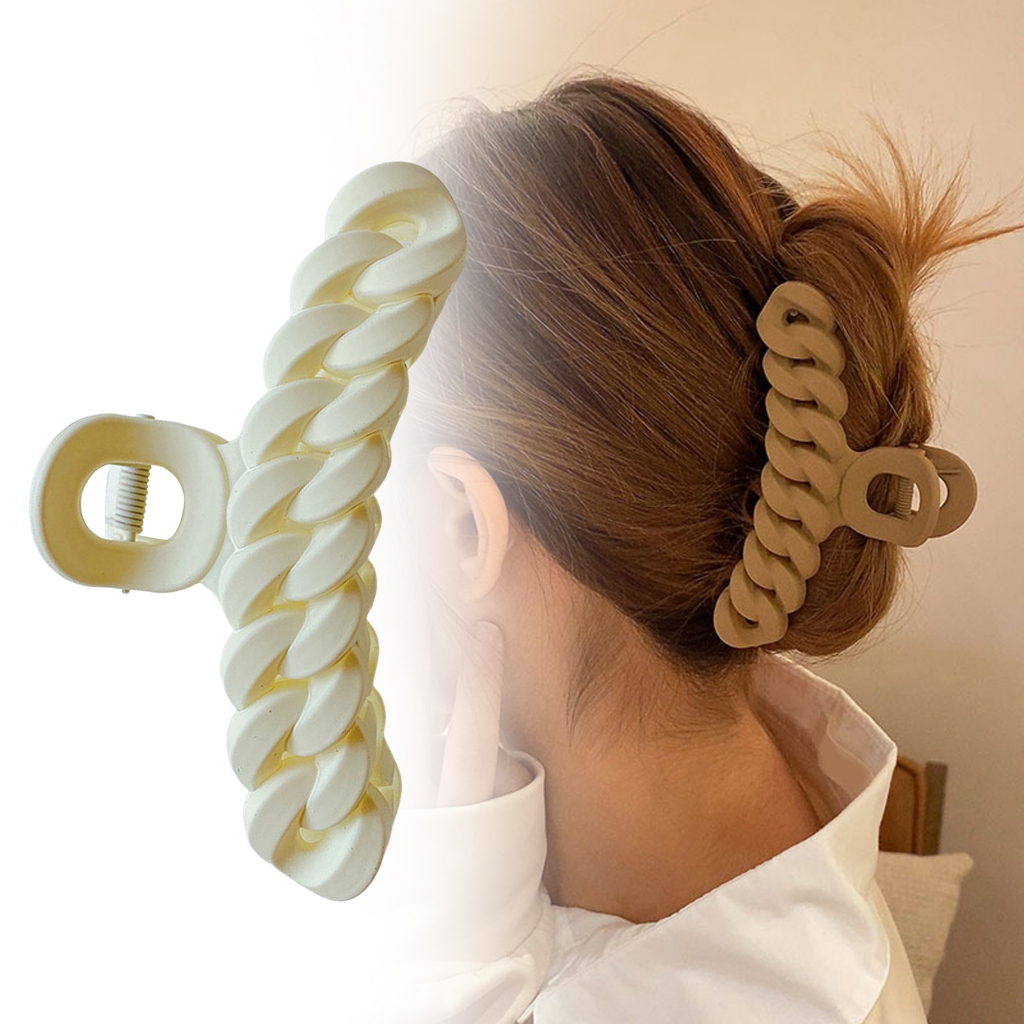 Kẹp Tóc Dài Thiết Kế Dày Dặn Thanh Lịch Thời Trang Dành Cho Nữ