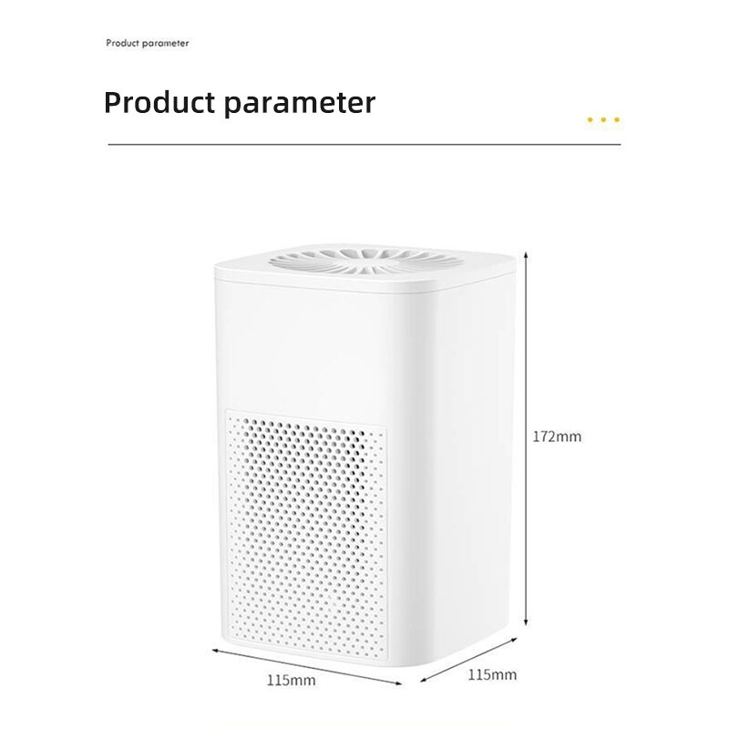 Máy lọc không khí TAIDU khử mùi cho phòng ngủ xe hơi