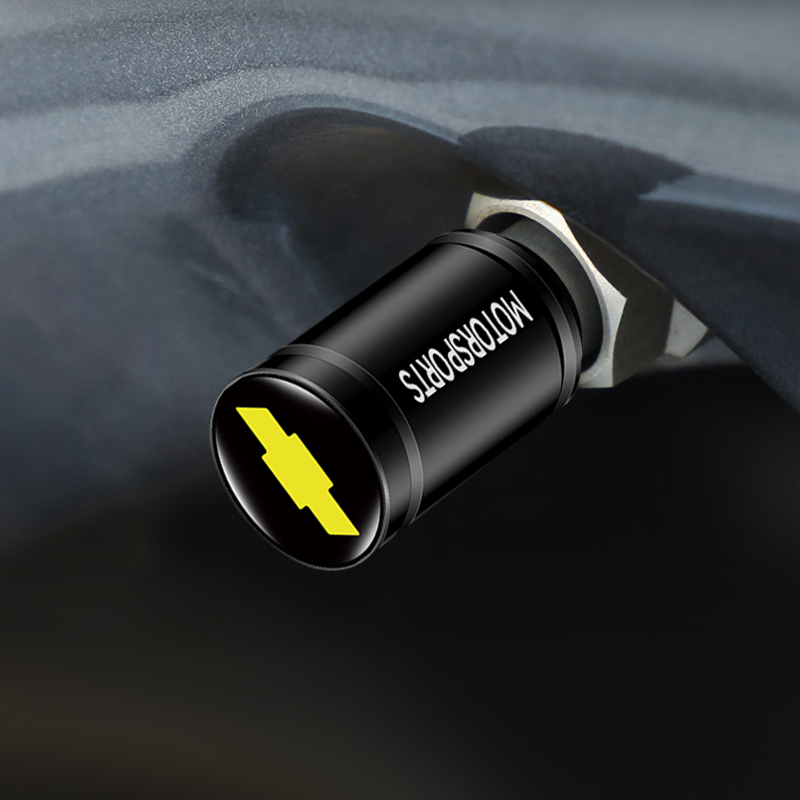 Set 4 Nắp Van Bánh Xe Hơi Thể Thao Chống Rò Rỉ Cao Cấp