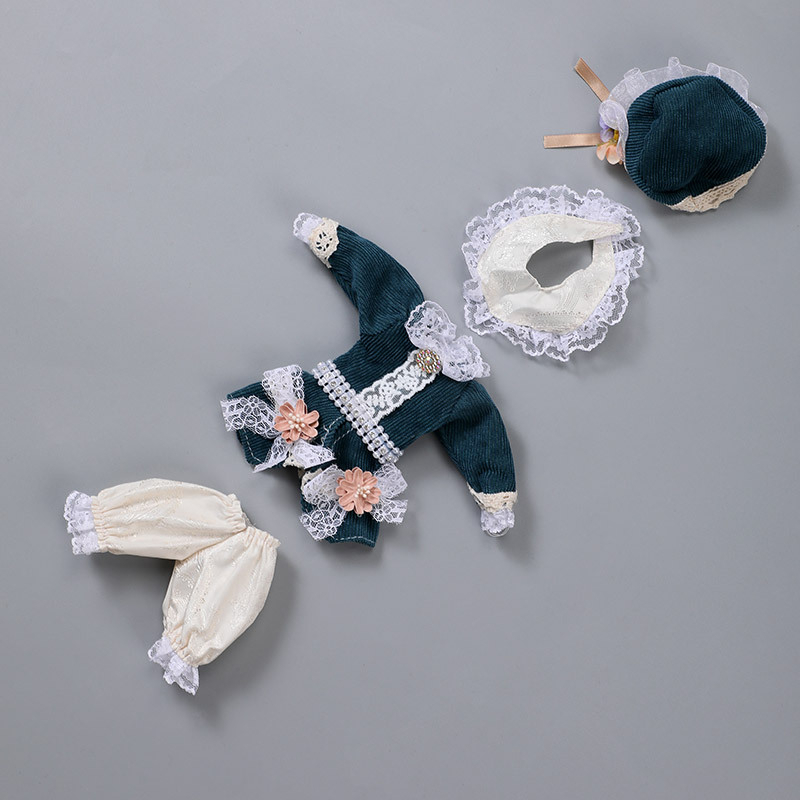 Đầm Công Chúa Kèm Nón Xinh Xắn Dành Cho Búp Bê 30CM