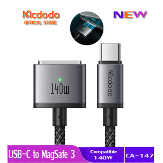  Cáp sạc nhanh từ tính Mcdodo 140W USB-C sang MagSafe 3 cho MacBook Air   Pro 14 16 CA-147 CA-014 685 