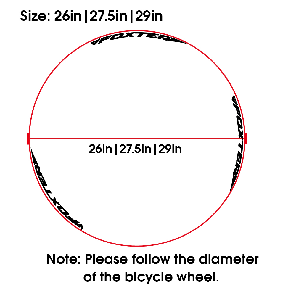 Bộ 12 Miếng Dán Trang Trí Vành Bánh Xe Đạp Leo Núi Bằng Vinyl