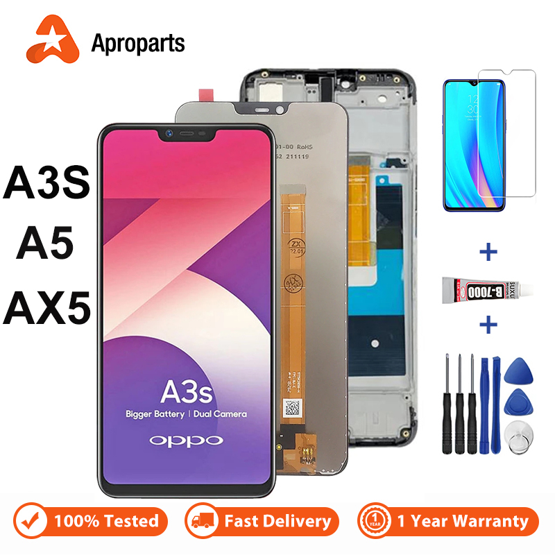 Màn Hình Cảm Ứng LCD Thay Thế Chuyên Dụng Cho OPPO A3S A5 AX5 CPH1803 CPH1853 CPH1809