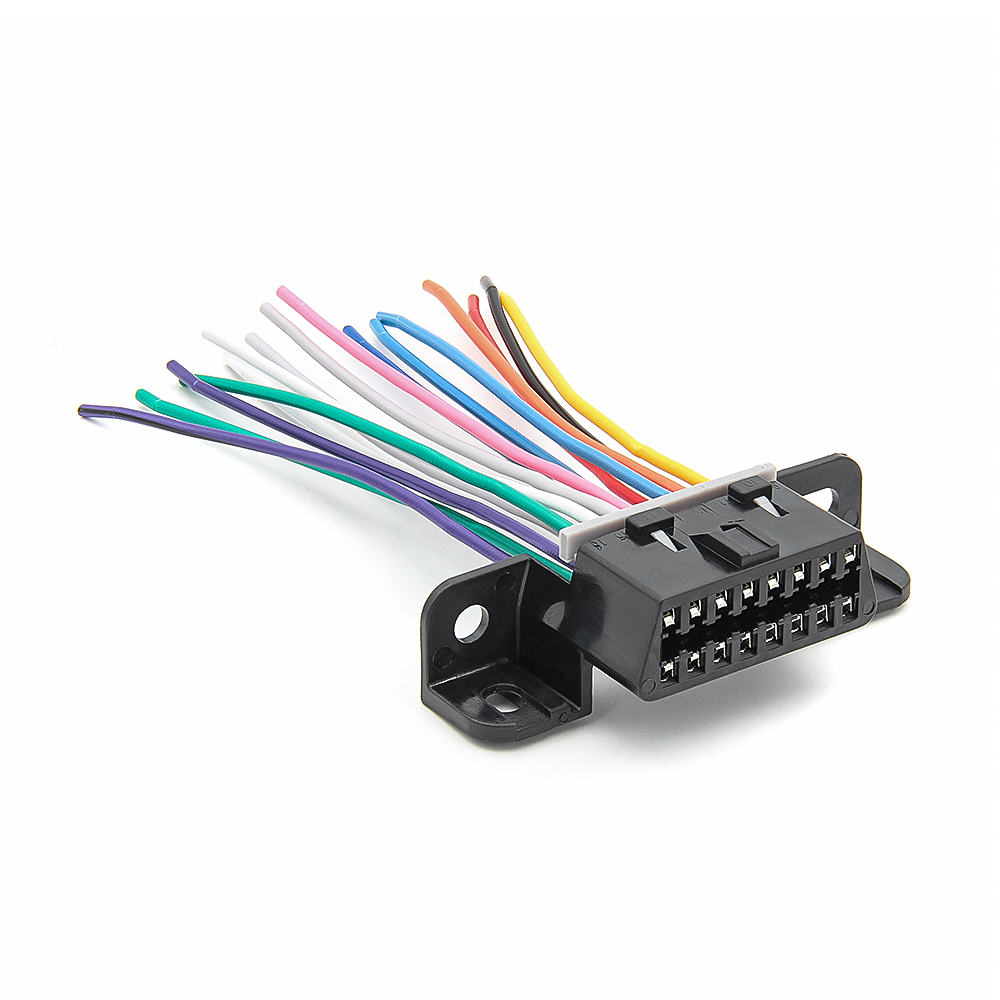 Cáp Mở Rộng 10cm 16pin Sang J1962 DIY ELM327 OBD 2 OBD2 Chuyên Dụng Cho Xe Hơi